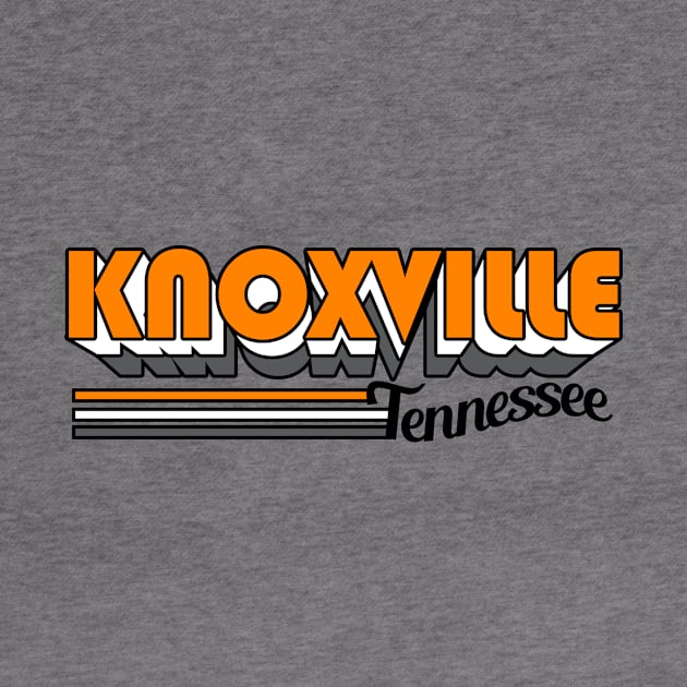 Knoxville - Retro by BigOrangeShirtShop